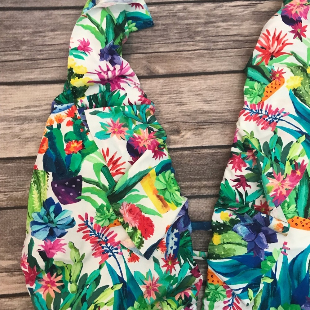 Tropical one piece swimsuit NWT - Picture 4 of 4
